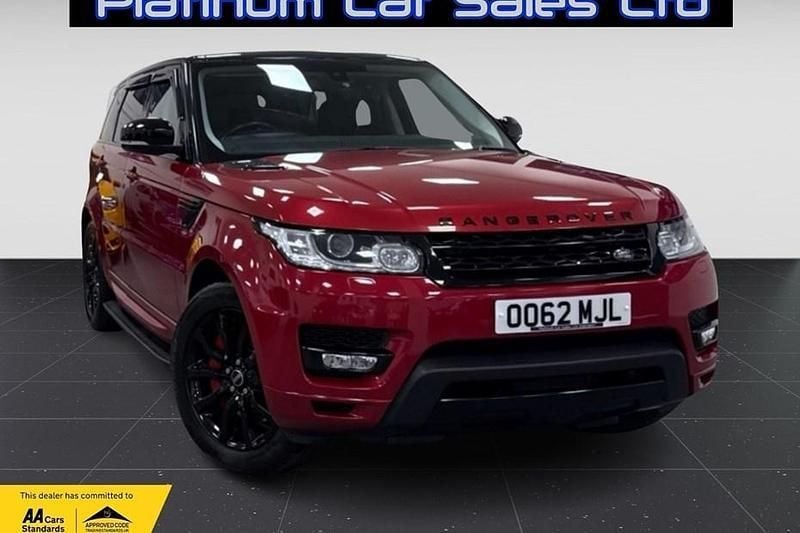 Red Used 2015 Land Rover Range Rover Sport HSE SUV | £13,995 (A bit pricey) - Image 1/1