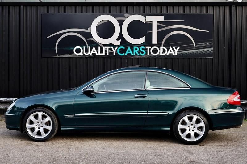 Used Mercedes CLK200 Elegance 2005 Green Coupe