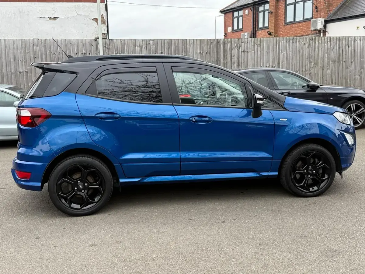 Used Ford Ecosport ST-Line 125 HP (91 kW) 2019 Blue SUV