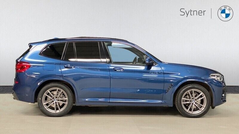Used BMW X3 M Sport 181 HP (133 kW) 2021 Blue SUV