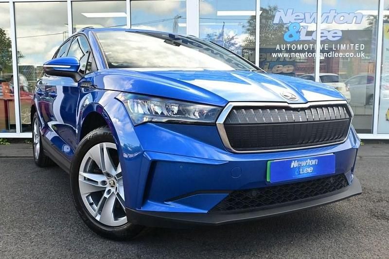 Blue Used 2022 Skoda Enyaq iV ecoSuite SUV | £17,500 (Good price) - Image 1/4
