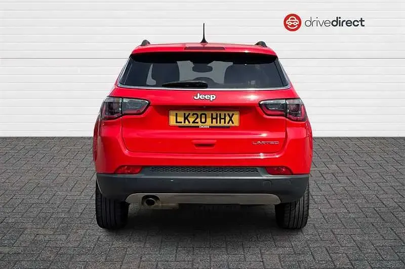 Used Jeep Compass Limited 120 HP (88 kW) 2020 Red SUV