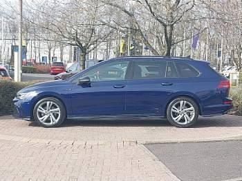Used VW Golf VIII R-line 150 HP (110 kW) 2023 Blue Estate