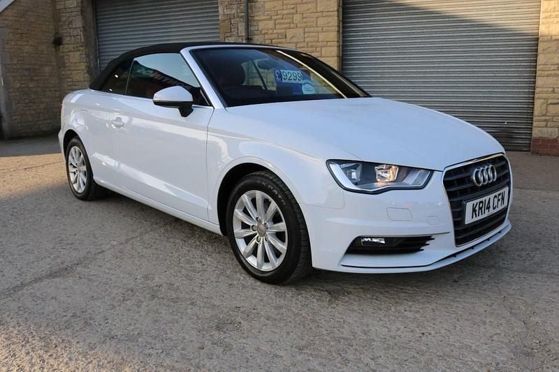 Used Audi A3 Cabriolet Business 2014 White Cabriolet