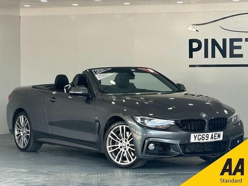 Grey Used 2019 BMW 435 M Sport Cabriolet | £16,799 (Fair price) - Image 1/4