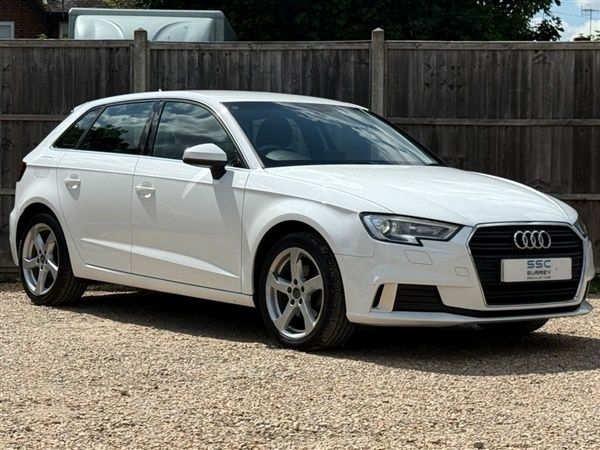 White Used 2016 Audi A3 Sportback Sport Hatchback | £10,220 (Fair price) - Image 1/1