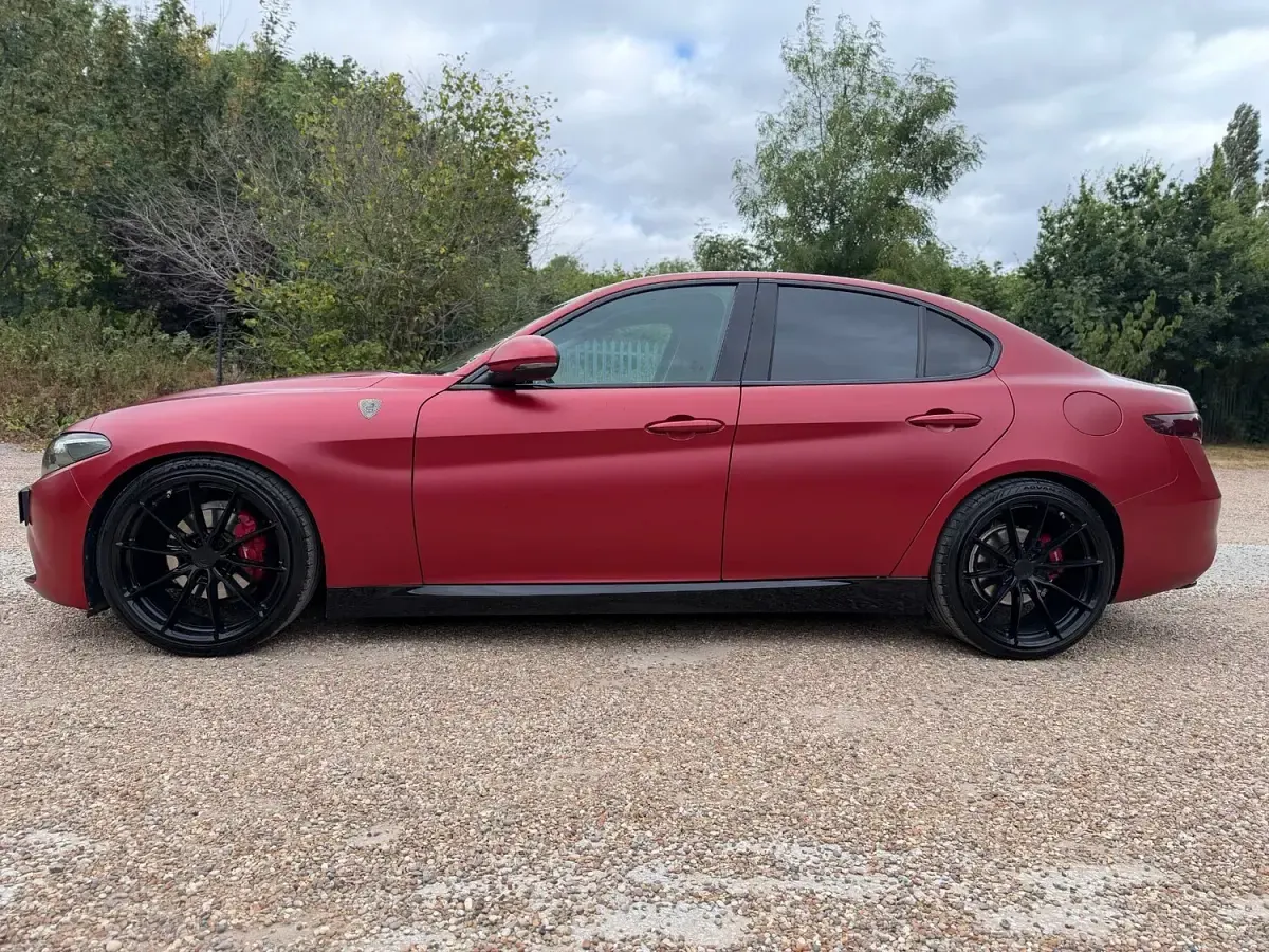 Used Alfa Romeo Giulia 2022 Red Sedan