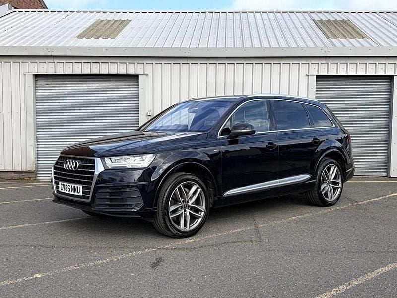 Used Audi Q7 S-Line 272 HP (200 kW) 2016 Black SUV