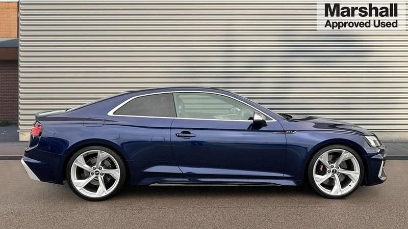 Used Audi RS5 Comfort 450 HP (330 kW) 2021 Blue Coupe
