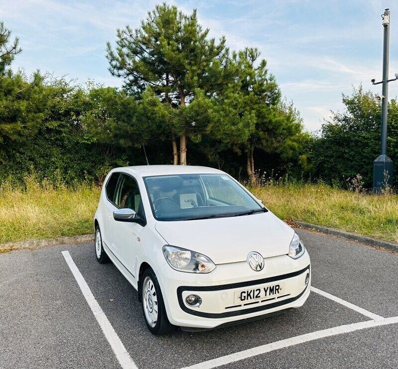White Used 2012 VW up! Hatchback | £4,295 (Fair price) - Image 1/4