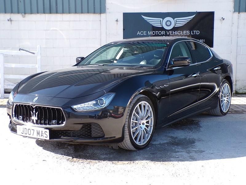 Used Maserati Ghibli 275 HP (202 kW) 2016 Black Sedan