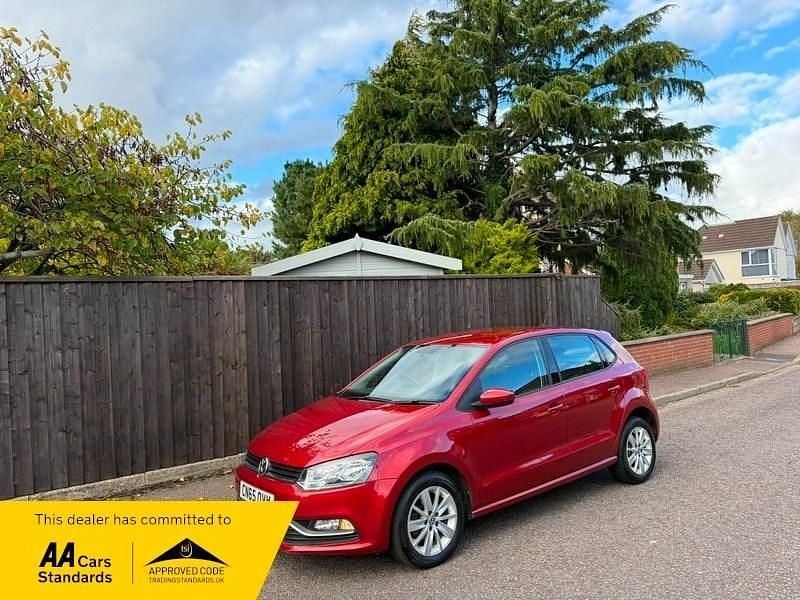 Red Used 2015 VW Polo SE Hatchback | £6,495 (Fair price) - Image 1/4
