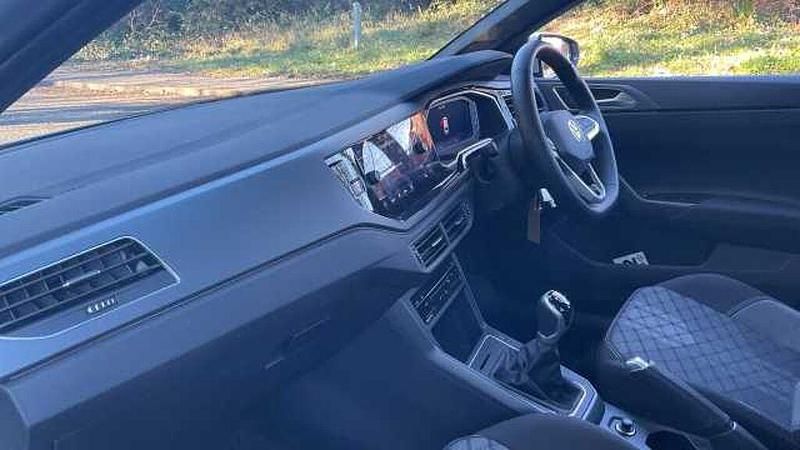 Used VW Polo R-line 95 HP (69 kW) 2024 Reflex silver metallic Hatchback