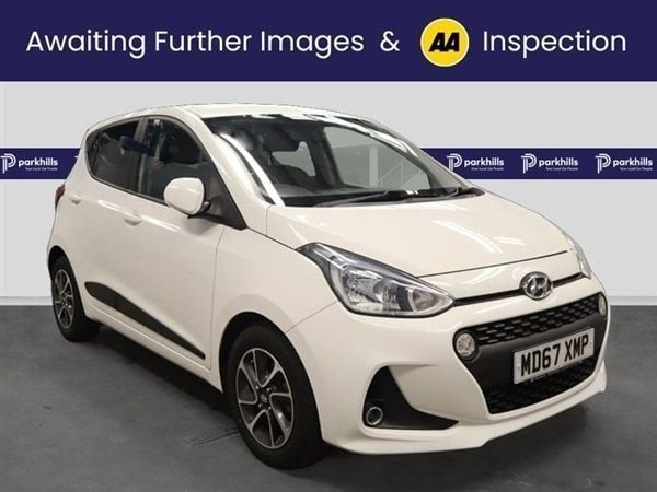 White Used 2017 Hyundai i10 Premium Hatchback | £6,970 (Fair price) - Image 1/1