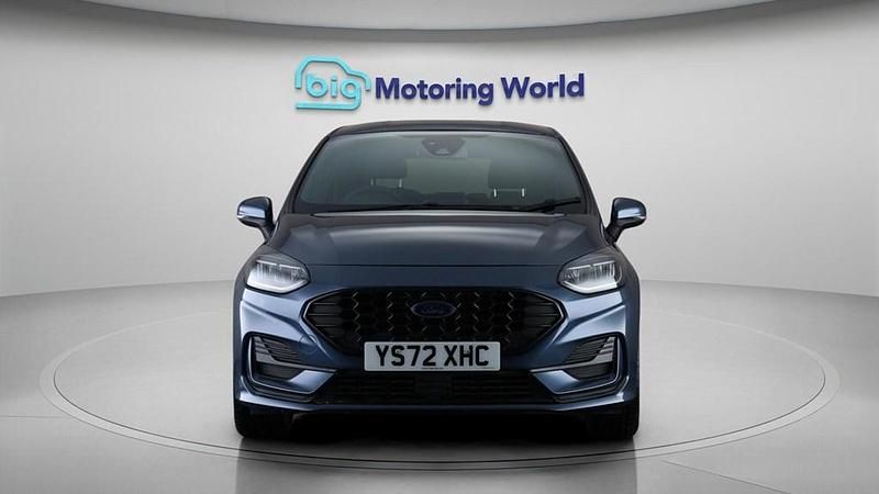 Used Ford Fiesta ST-Line X 125 HP (91 kW) 2023 Blue Hatchback