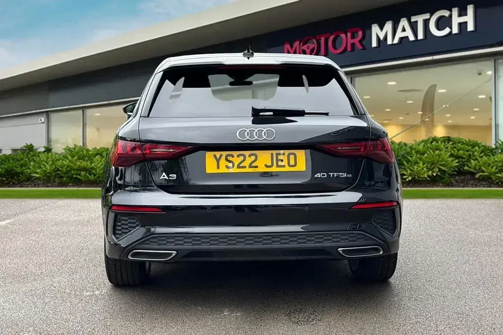 Used Audi A3 Sportback e-tron S-Line 2022 Black Hatchback