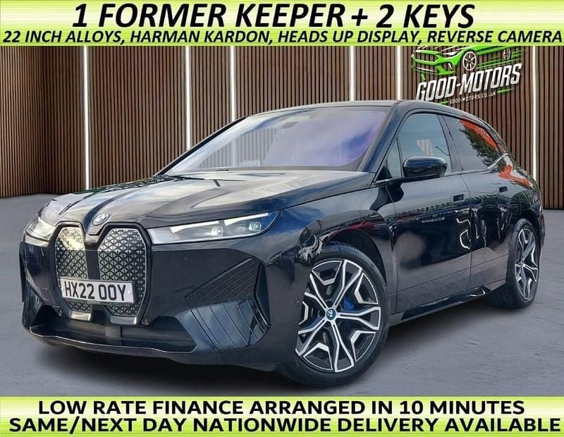Black Used 2022 BMW iX M Sport SUV | £30,477 (Super price) - Image 1/4