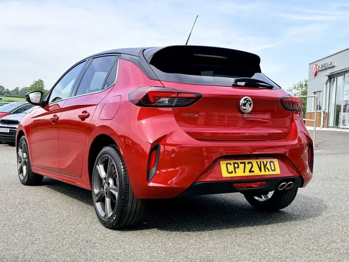 Used Vauxhall Corsa Ultimate 128 HP (94 kW) 2023 Red Hatchback