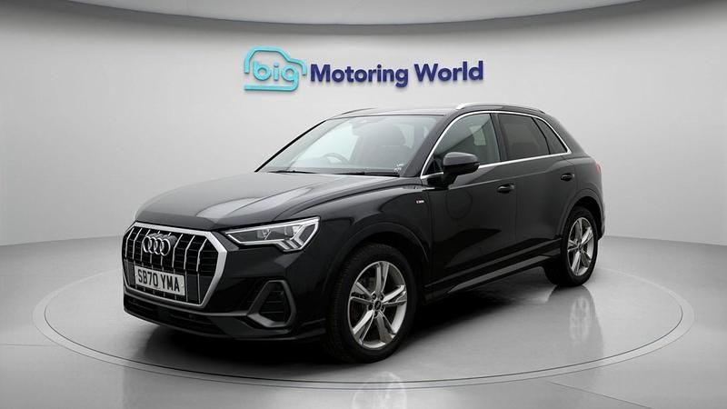 Used Audi Q3 S-Line 150 HP (110 kW) 2021 Black SUV