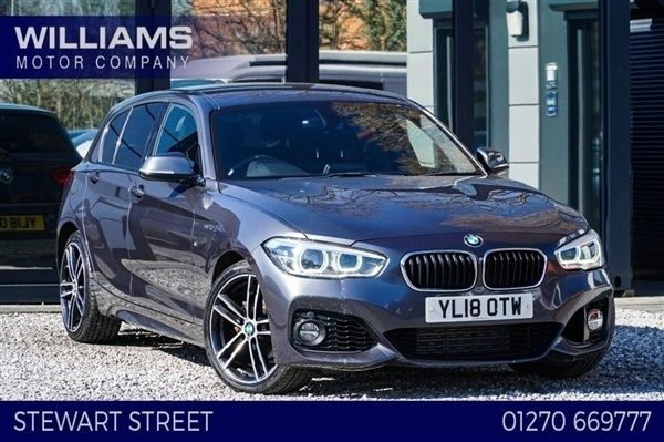 Grey Used 2018 BMW 118 M Sport Hatchback | £10,490 (Good price) - Image 1/1