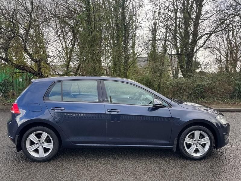 Used VW Golf VII Match 2015 Blue Hatchback