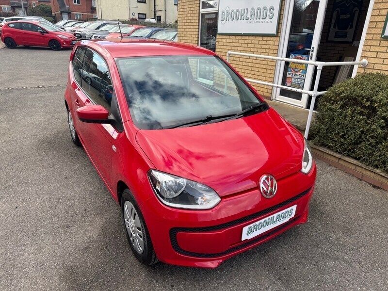 Red Used 2014 VW up! move up! Hatchback | £4,995 (Fair price) - Image 1/4