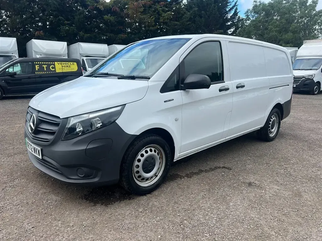 Used Mercedes e-Vito Progressive 85 kW (116 HP) 2022 White Van