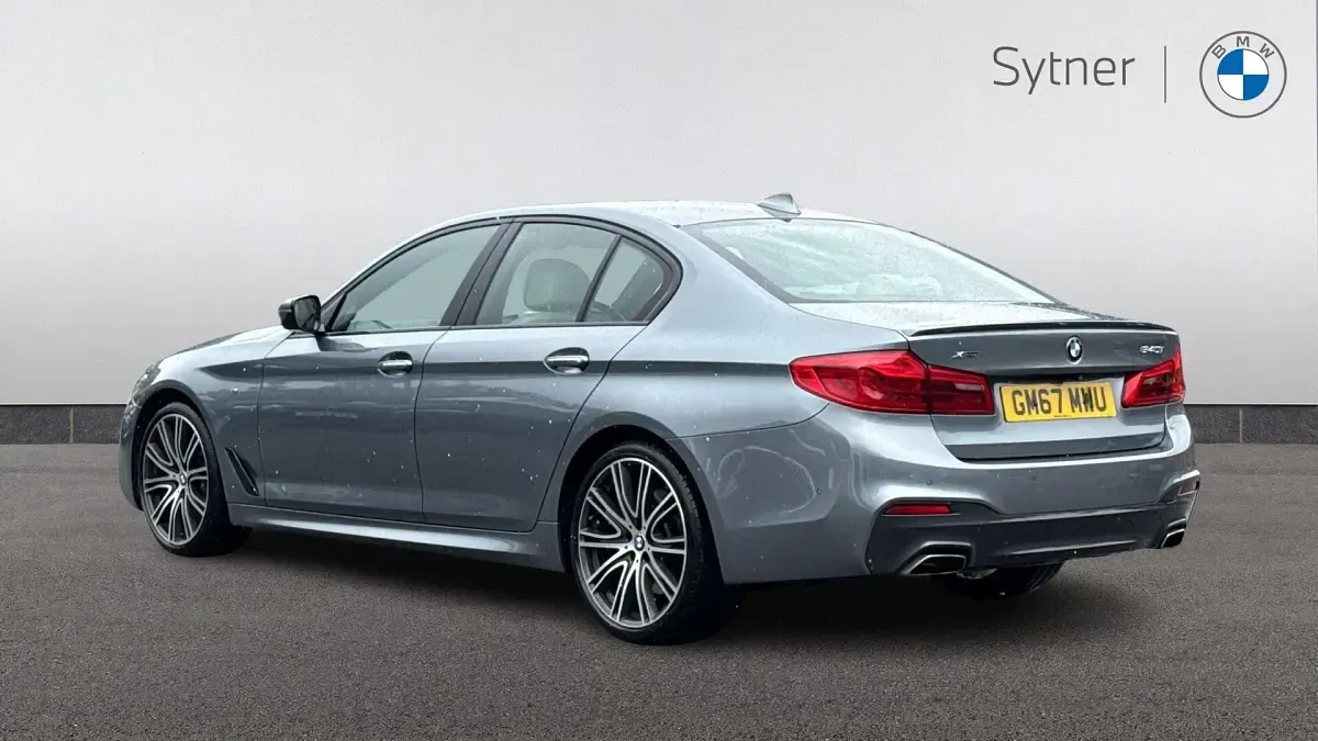 Used BMW 540 M Sport 340 HP (250 kW) 2017 Blue Sedan