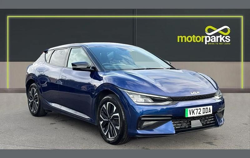 Yacht blue premium Used 2022 Kia EV6 GT-Line SUV | £20,000 (Fair price) - Image 1/4