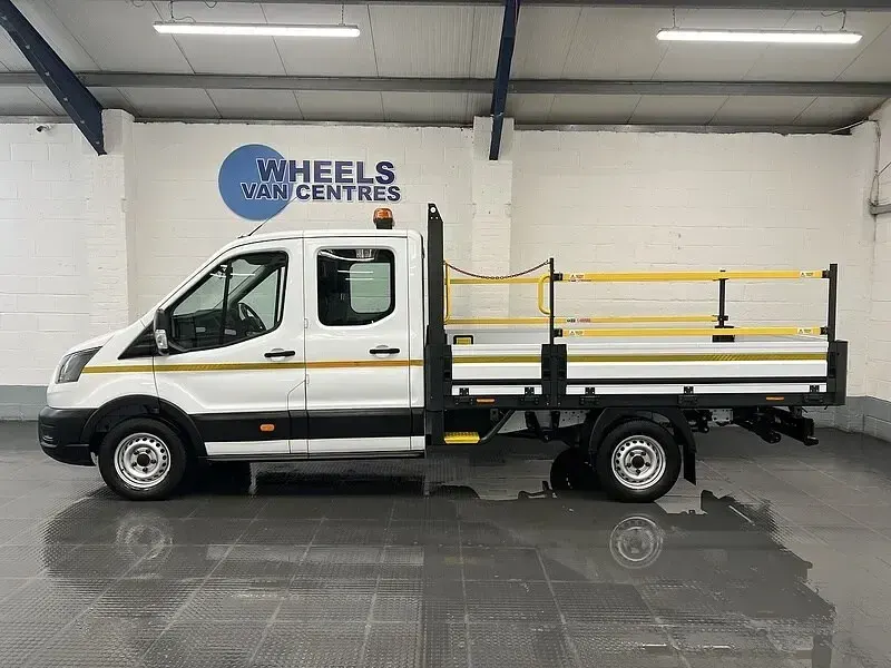 Used Ford Transit S 130 HP (95 kW) 2024 White Cabriolet