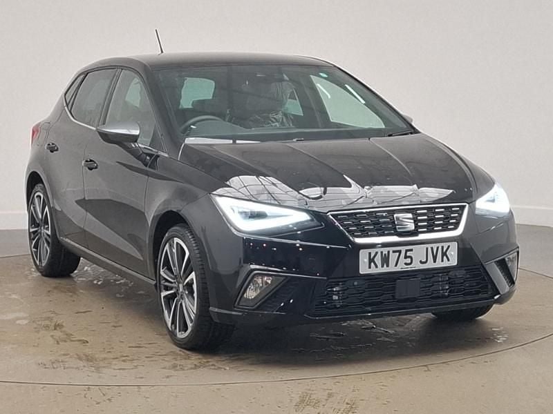 New Seat Ibiza XCELLENCE Lux 115 HP (84 kW) 2025 Black Hatchback