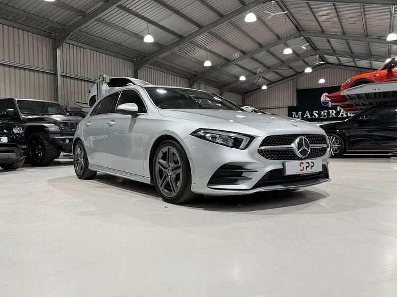 Used Mercedes A200 AMG line 163 HP (119 kW) 2020 Silver Hatchback