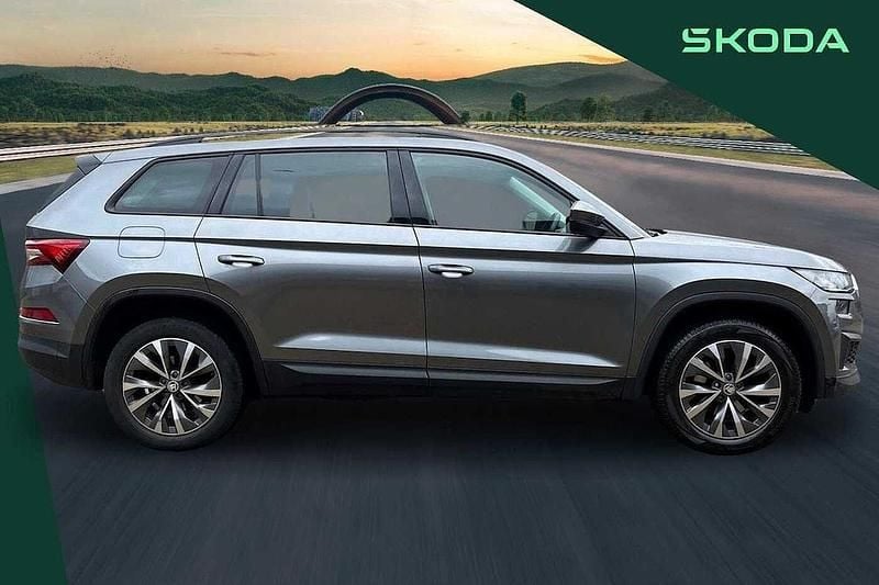 Used Skoda Kodiaq SE Drive 110 HP (80 kW) 2022 Graphite grey metallic SUV