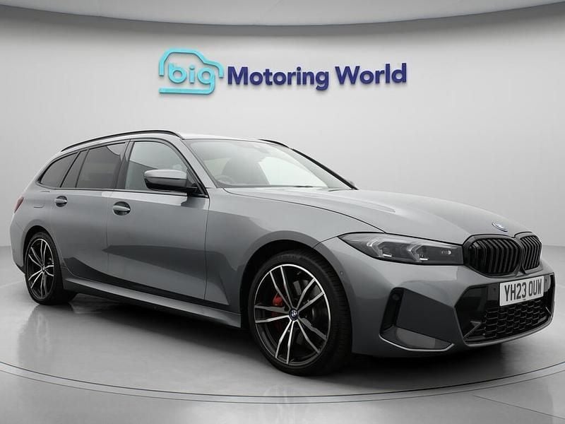 Grey Used 2023 BMW 330e M Sport Estate | £28,500 (Good price) - Image 1/4