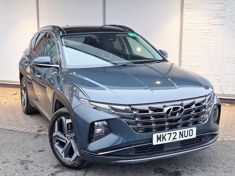 Blue Used 2022 Hyundai Tucson Ultimate SUV | £19,698 (Expensive) - Image 1/4
