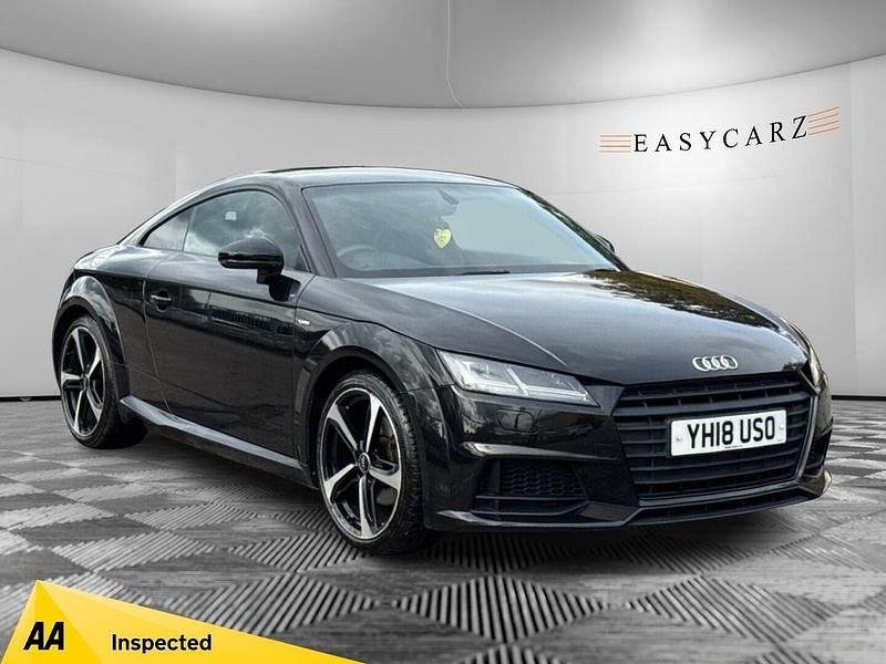 Black Used 2018 Audi TT Black Edition Coupe | £15,795 (Fair price) - Image 1/4