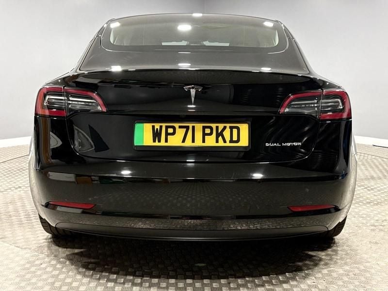 Used Tesla Model 3 Long Range AWD 366 kW (498 HP) 2022 Black Sedan
