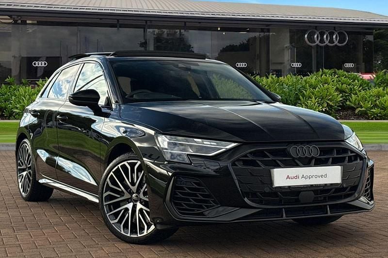Black Used 2024 Audi S3 Sportback Black Edition Hatchback | £39,980 - Image 1/4