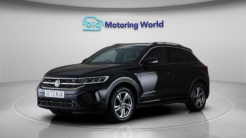 Used VW T-Roc R-line 150 HP (110 kW) 2022 Black SUV