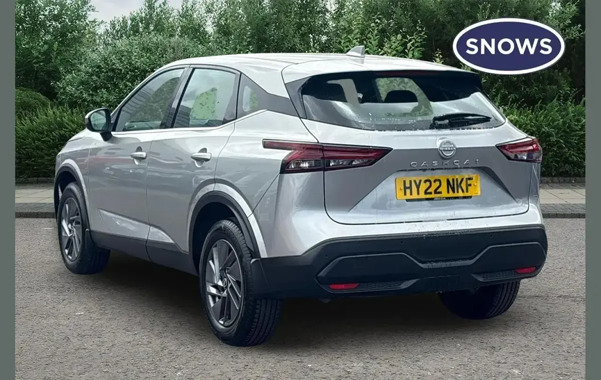 Used Nissan Qashqai Acenta Premium 138 HP (101 kW) 2022 Silver SUV