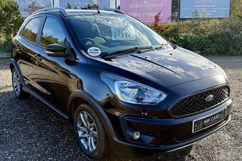 Black Used 2018 Ford Ka Plus Active Hatchback | £7,990 (Fair price) - Image 1/1