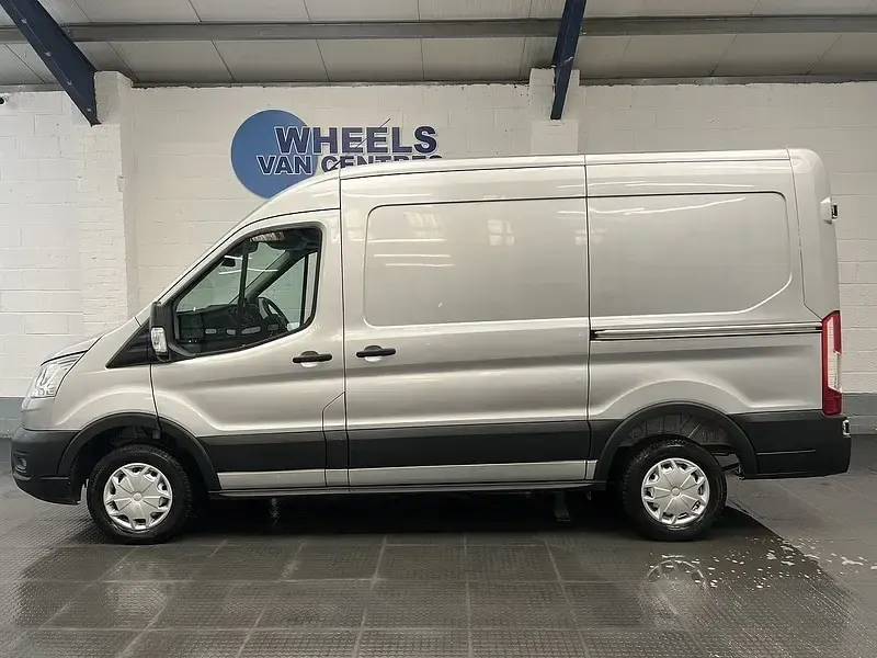 Used Ford Transit Trend 130 HP (95 kW) 2021 Silver Van