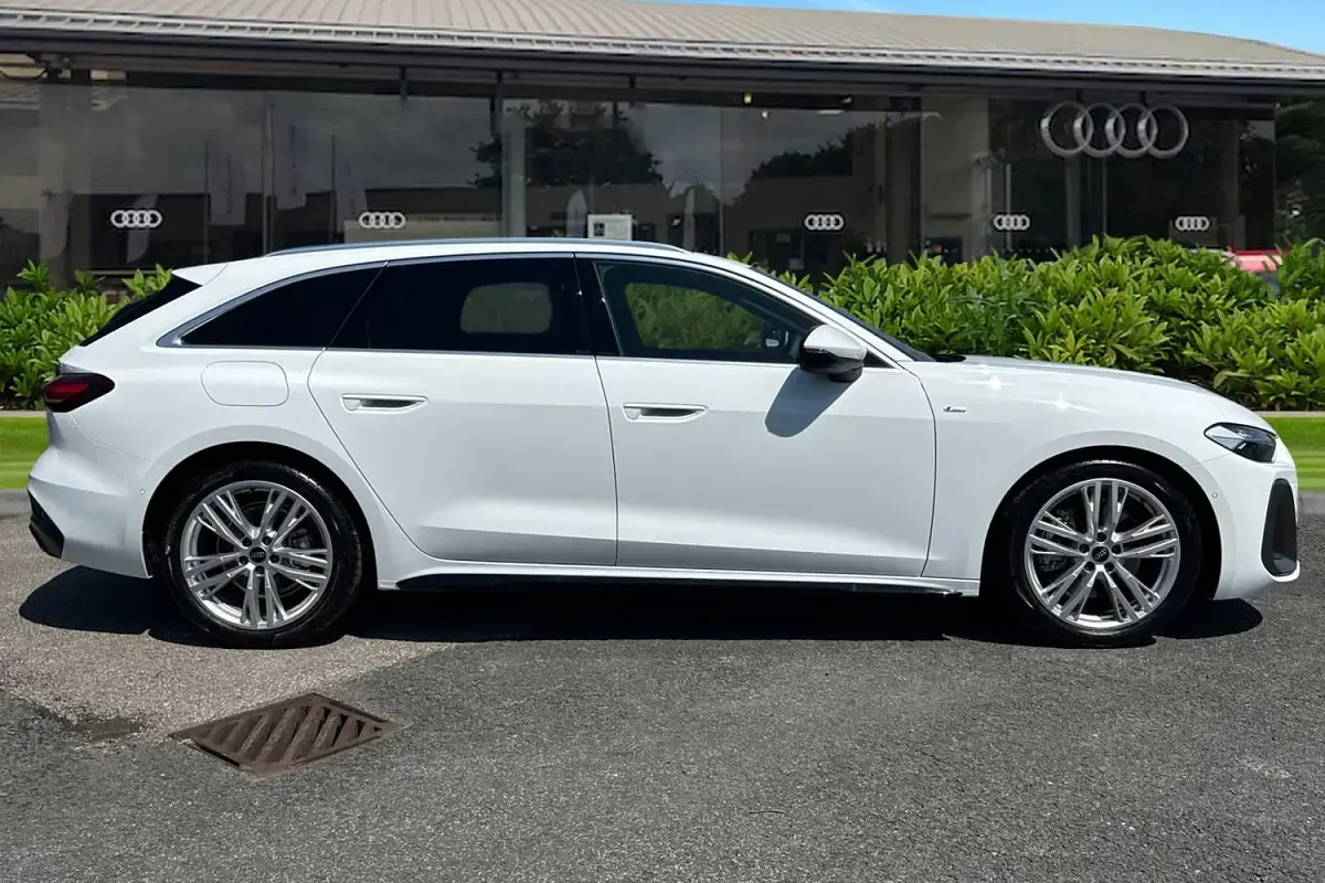New Audi A5 S-Line 2026 White Estate
