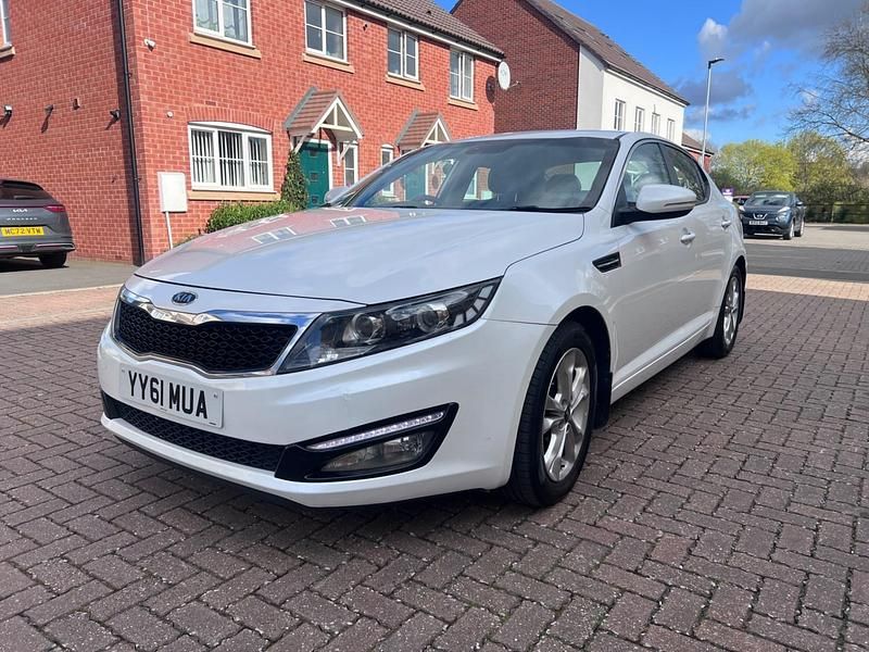 Used Kia Optima 2012 White Sedan