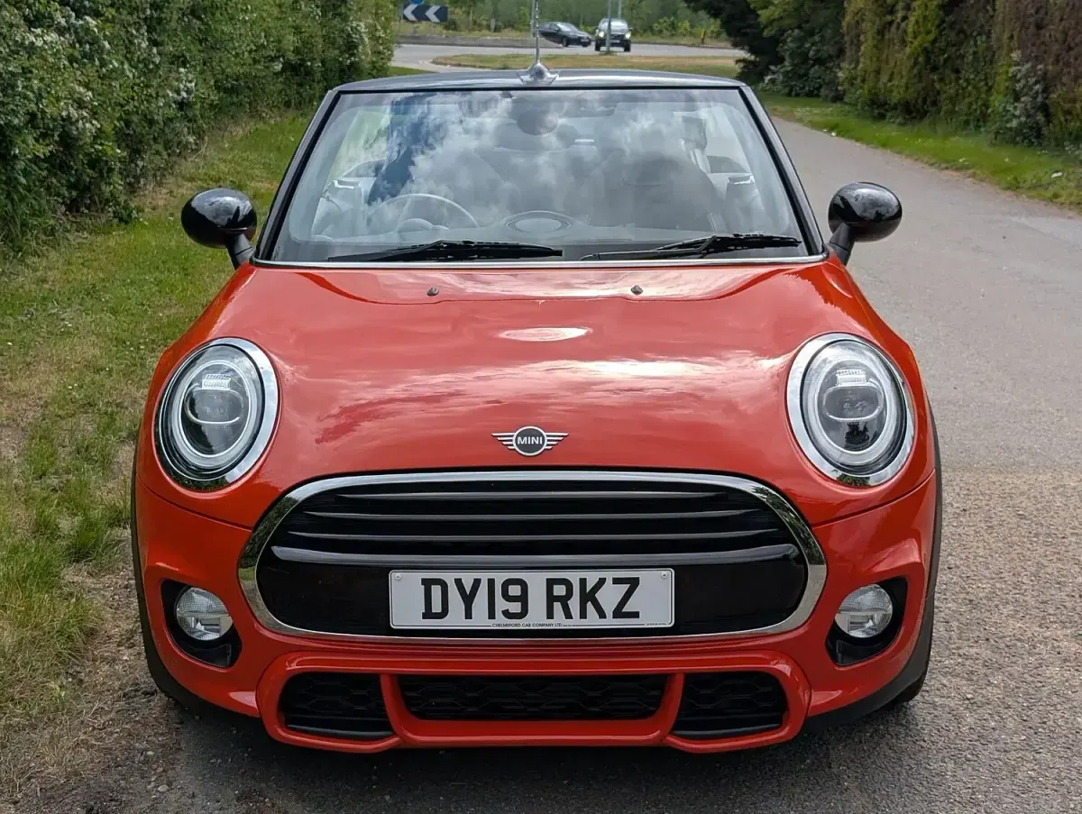 Used Mini Cooper Cabriolet Sport 2019 Orange Cabriolet
