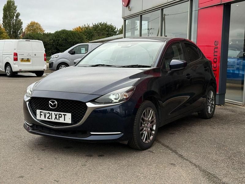 Used Mazda 2 Inclusive 90 HP (66 kW) 2021 Blue Hatchback