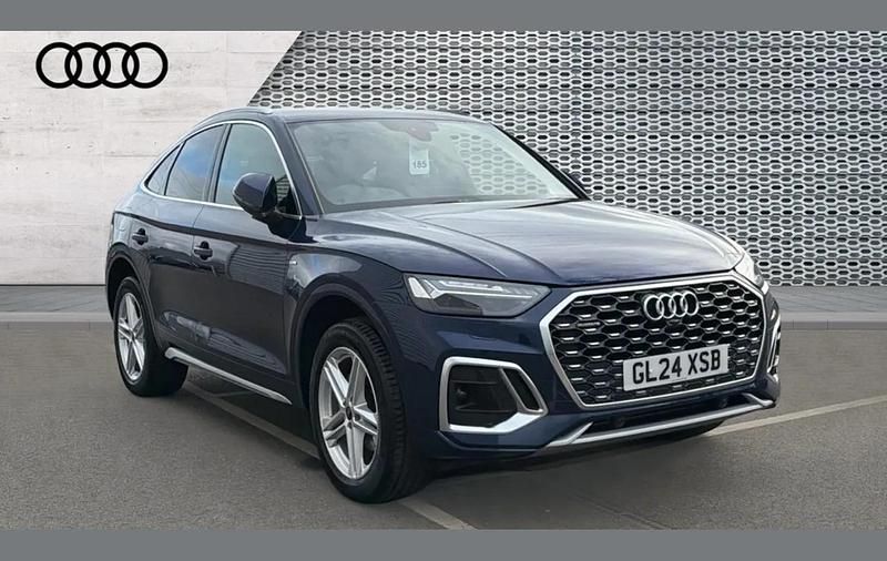 Used Audi Q5 Sportback S-Line 268 HP (197 kW) 2024 Blue SUV