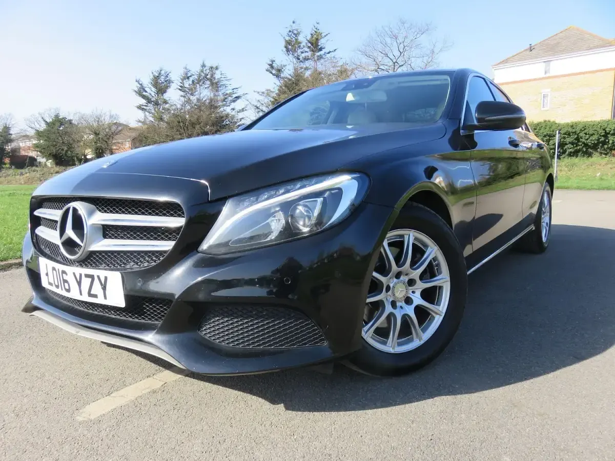 Used Mercedes C220 2016 Black Sedan