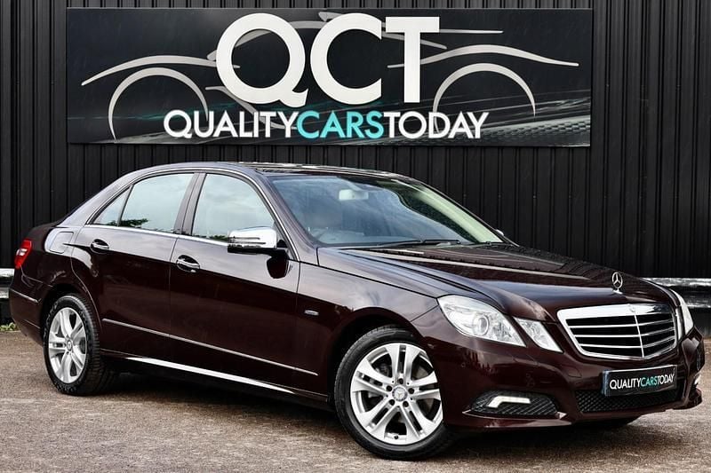 Brown Used 2009 Mercedes E220 Avantgarde Sedan | £6,495 - Image 1/4