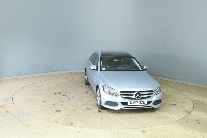 Used Mercedes C200 Premium 2017 Silver Estate